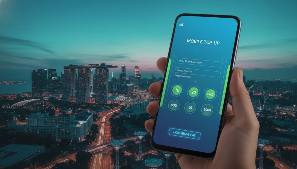 7 Convenient Ways to Top Up Your Mobile Credit in Singapore